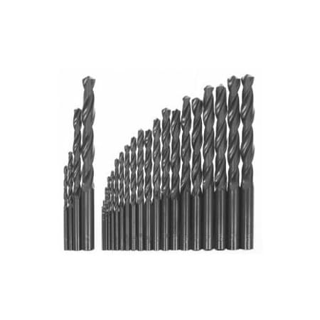 Holex Jobber drill set HSS No. 114000 as refill set, uncoated, Type: 1-10-5 115020 1-10,5